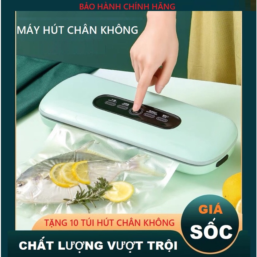 Máy Hút Chân Không Bảo Quản Thực Phẩm ZK-3002 công suất 130w - TẶNG KÈM 10 TÚI