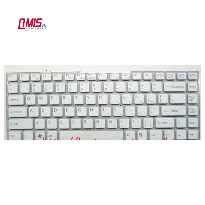 Bàn phím laptop Sony Vaio VGN-FW, VGN FW, fw17 fw19 fw48 fw58 fw590, VGN-FW390J VGN-FW390N VGN-FW390 - FW