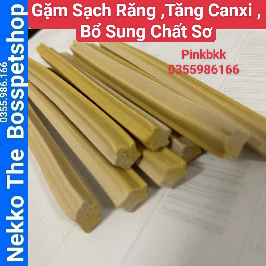 Gặm Sạch Răng Pet8 X Stick Tăng Canxi Bổ Sung Chất Xơ 450g  ⚡NỘI ĐỊA THÁI ⚡ Nhập Trực Tiếp Thái Lan Không Qua Trung Gian