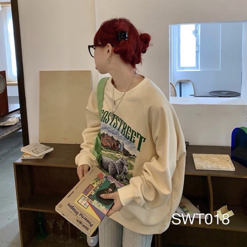 Áo Sweater Cừu Ulzzang Unisex VN CLO - SWT018_PET