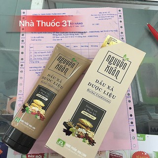 [Chính hãng]Dầu Xả Dược Liệu Nguyên Xuân- Cho mái tóc suôn mượt, bồng bềnh, chai 150ml.