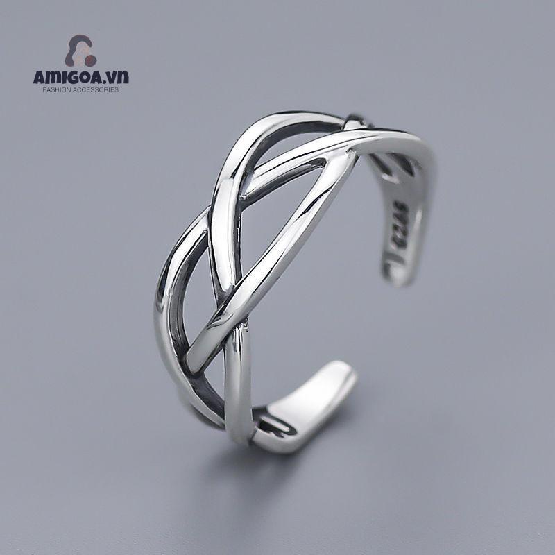 ✨✨Nhẫn Đơn Có Thể Điều Chỉnh Không Phai Màu Dành Cho Nam Nữ