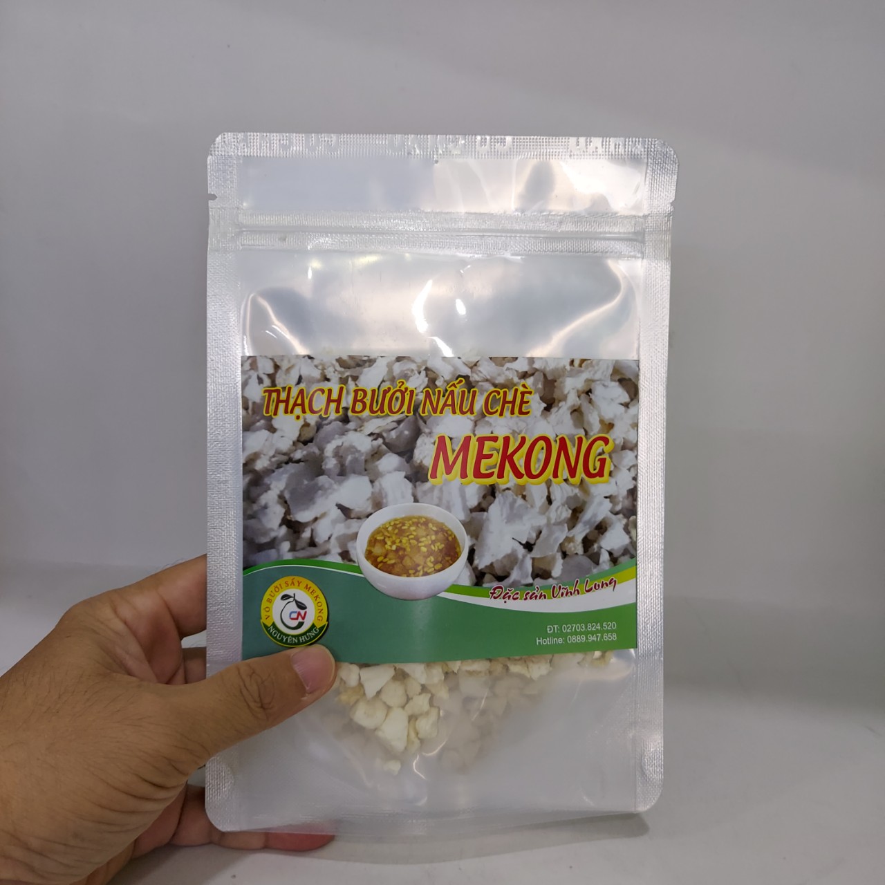 Cùi bưởi sấy khô nấu chè, làm trân châu Mekong gói 20g/50g | BigBuy360 - bigbuy360.vn