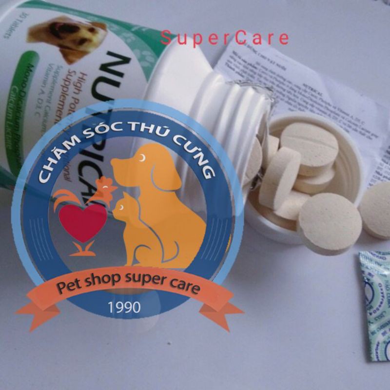 Viên Nutrical - Bổ Sung Canxi & Phospho Cho Chó Mèo