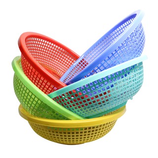 Combo 5 Rổ nhựa tròn 40cm Chấn Thuận Thành đựng đồ đạc, đựng thực phẩm rau củ đa năng tiện lợi RC4020-5 (nhiều màu)