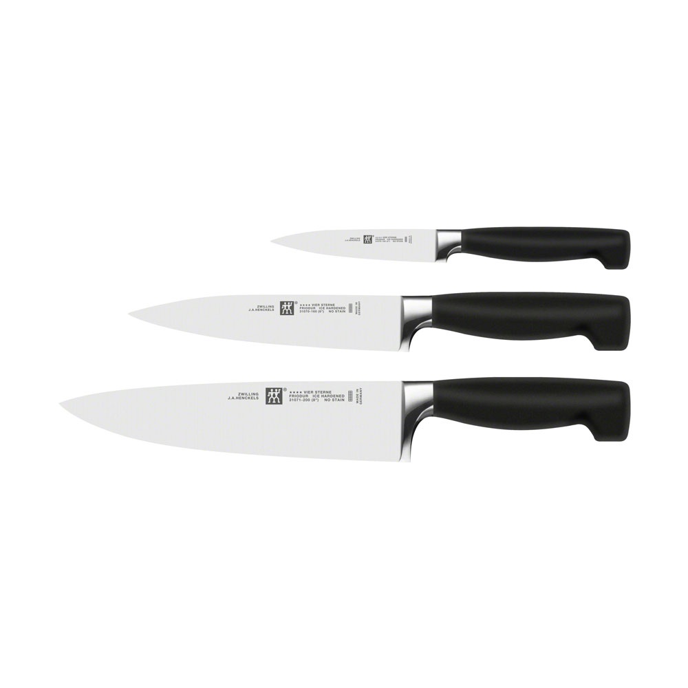 Bộ dao Zwilling Vier Sterne Set 3 món sắc bén, nhập Đức chính hãng