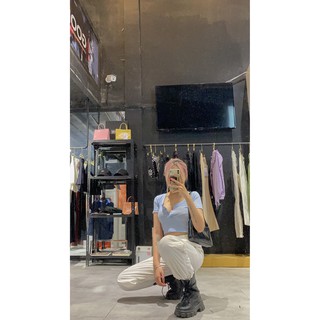 Áo croptop cổ tròn BLMDE