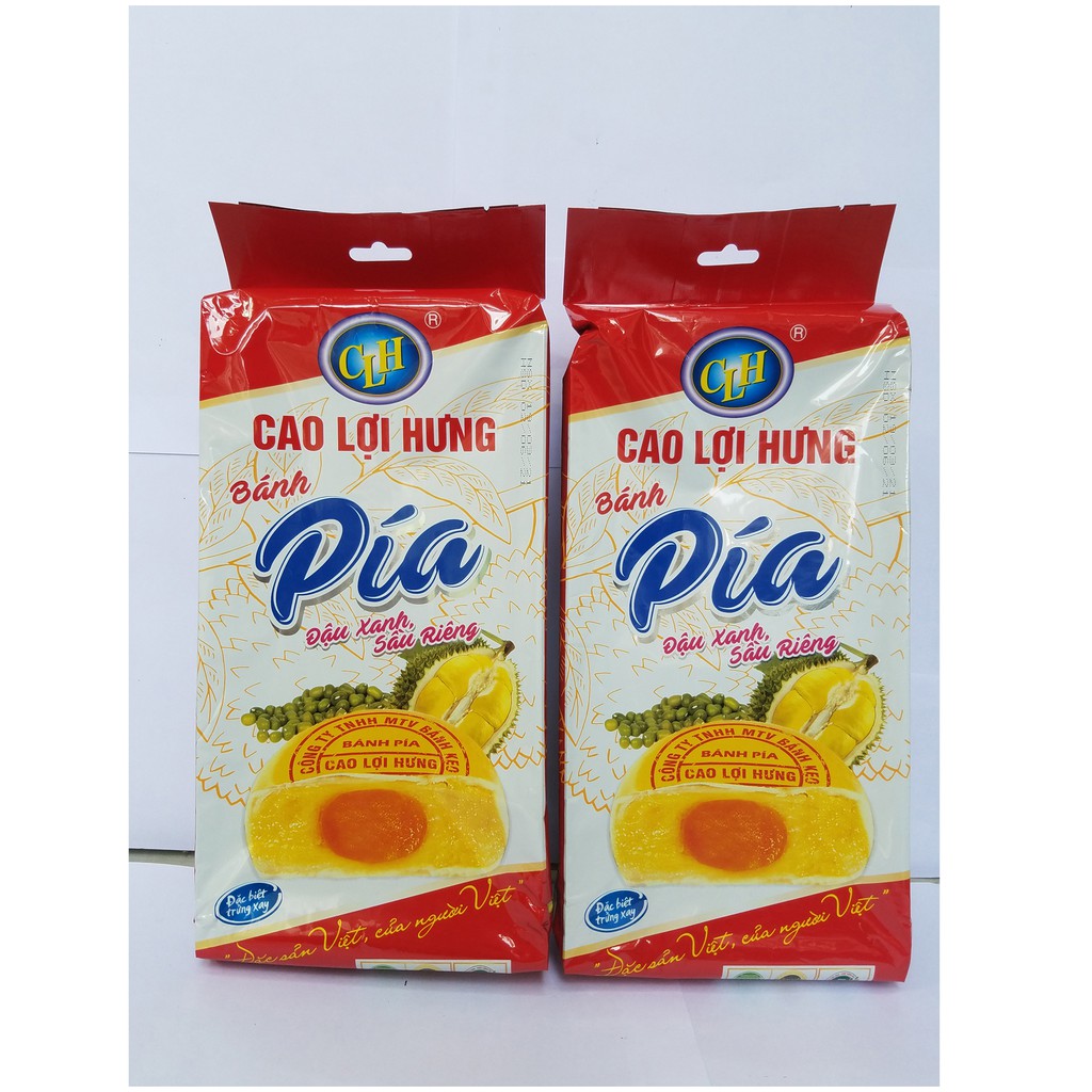 BÁNH PÍA ĐẬU XANH SẦU RIÊNG CAO LỢI HƯNG GÓI 400G