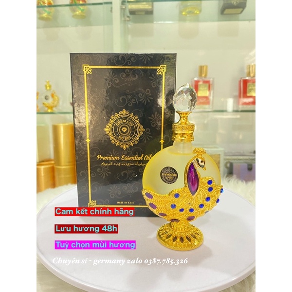 TINH DẦU NƯỚC HOA DUBAI THIẾT KẾ HƯƠNG QUỐC TẾ 35ml