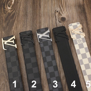 Thắt Lưng Nam LV, Dây Nịt Nam LV Da Pu Cao Câp Mặt Thép Không Rỉ