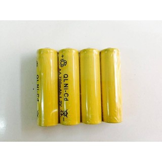 Vỉ Pin Sạc 4 Viên AA Dung Lượng 700mAh 1.2V
