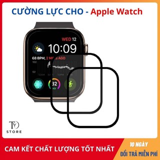 Miếng dán cường lực Full màn cho Apple Watch (Đủ size 38mm/ 42mm/ 40mm/ 44mm)