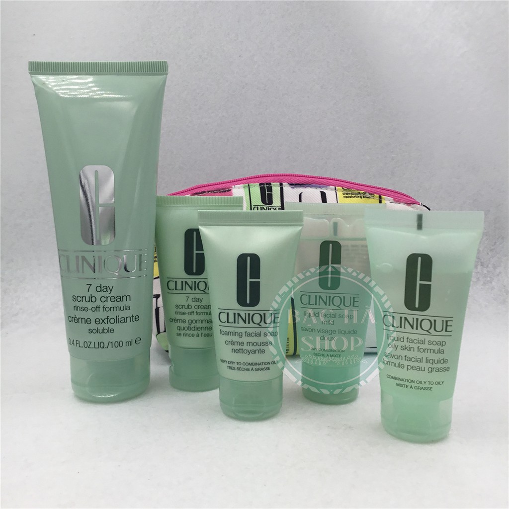 Clinique Sữa Rửa Mặt Da Khô/HH Liquid Facial Soap 30ml
