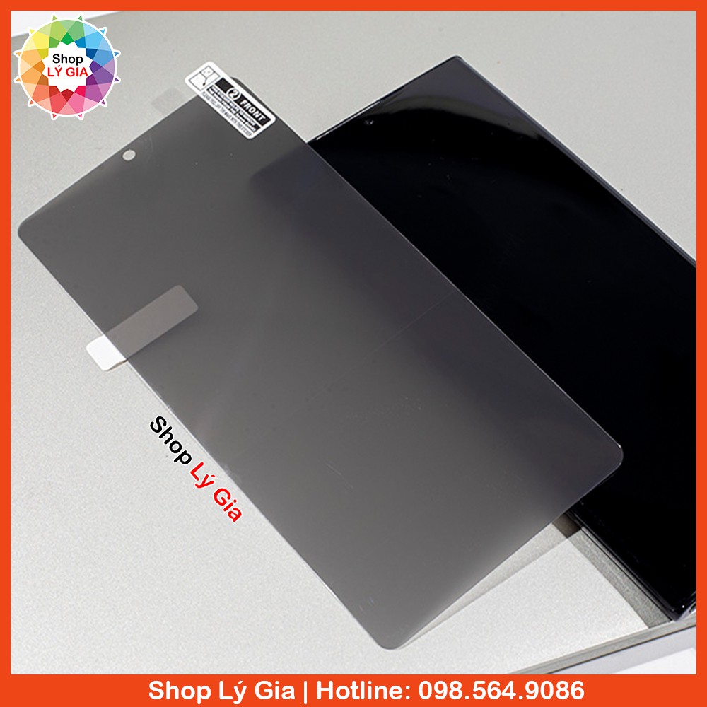 Miếng dán chống nhìn trộm cho Galaxy Note 20 Ultra/10/10 Plus/9/8/S22/S21/S20/S10/S9/S8 (tặng kèm gạt vải)