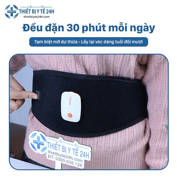 Máy Massage Bụng [Freeship] Hỗ Trợ Giảm Cân, Nâng Cao Sức Khỏe, Massage Thư Giãn, Tích Hợp Phần Mềm Trên Điện Thoại