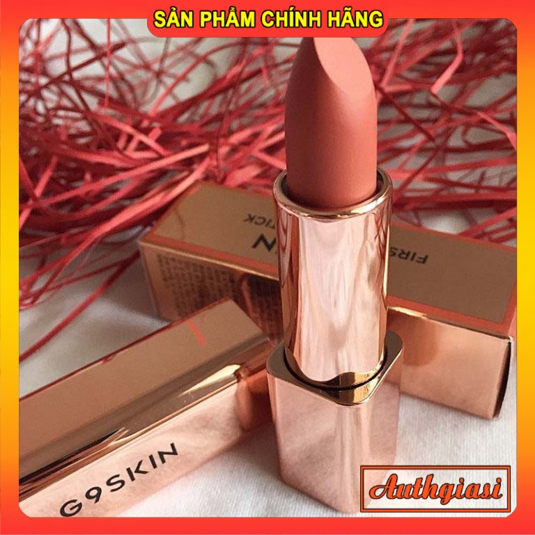 Son thỏi lì G9Skin First Lipstick G9 Skin V-Fit Lipstick NEW 01-08 siêu mịn lì mô i6g