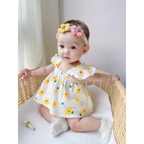 Set 2 dây cánh tiên cho bé gái diện đầy tháng, thôi nôi, đi chơi (05- 15kg) - TIỆM NHÀ SU