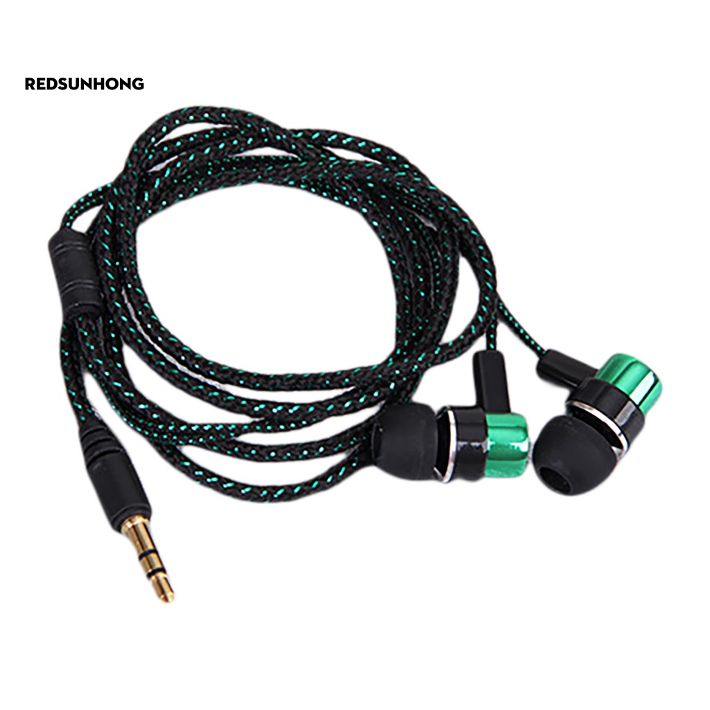 Tai Nghe Nhét Tai Mềm Có Dây Jack 3.5mm HiFi Thích Hợp Cho Thể Thao Chạy Bộ