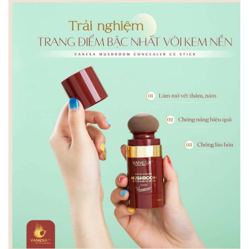 [MỸ PHẨM] Kem nền CC, che khuyết điểm mềm mịn Vanesa. | BigBuy360 - bigbuy360.vn