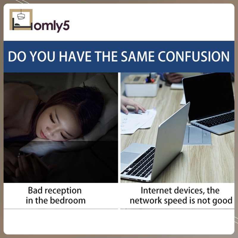 Thiết Bị Khuếch Đại Tín Hiệu Wifi 1200mbps 2.4 + 5ghz Màu Đen | BigBuy360 - bigbuy360.vn