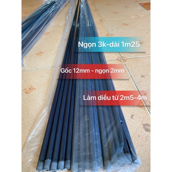 Cacbon vân 3k dài 1m25 - 1m4- 1m67 chất lượng cao