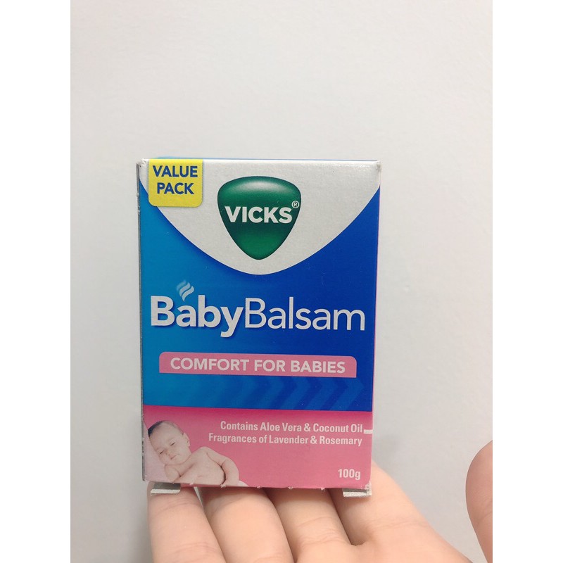 Dầu hâm nóng Baby Balsam Úc 100g