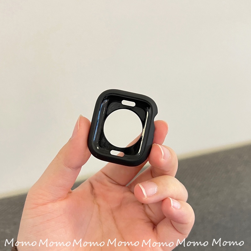 Ốp Bảo Vệ Bằng Silicon Mềm Cho Apple Watch Series 7 6 SE 5 4 3 2 1 41MM 45MM 40MM 44MM