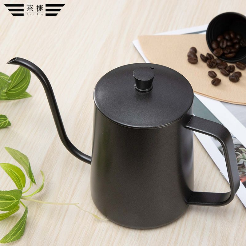 Bình rót cổ ngỗng - Bình pha cà phê inox 304 có nắp đậy - Phan Coffee