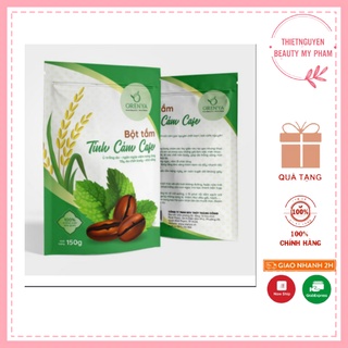 Bột tắm trắng tinh cám cafe 150gr - ủ trắng tinh cám cafe bạc hà