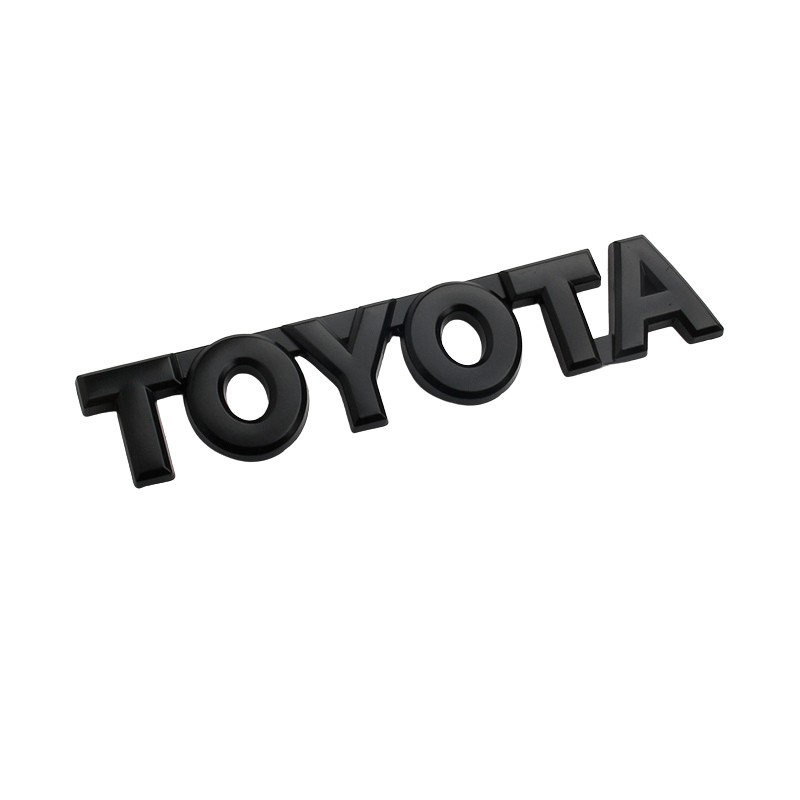 FENDER 1 ❤ Logo Chữ Bằng Kim Loại Trang Trí Xe Hơi TOYOTA