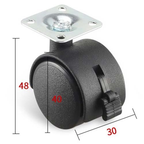 Combo 8 Bánh xe văn phòng Bánh xe kệ tủ Nguyên Việt chạy êm, bền chắc