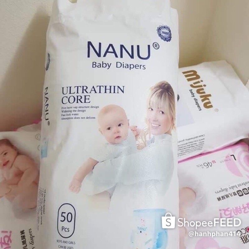 BỈM Quần NANU 50 MIẾNG XL- BỊCH