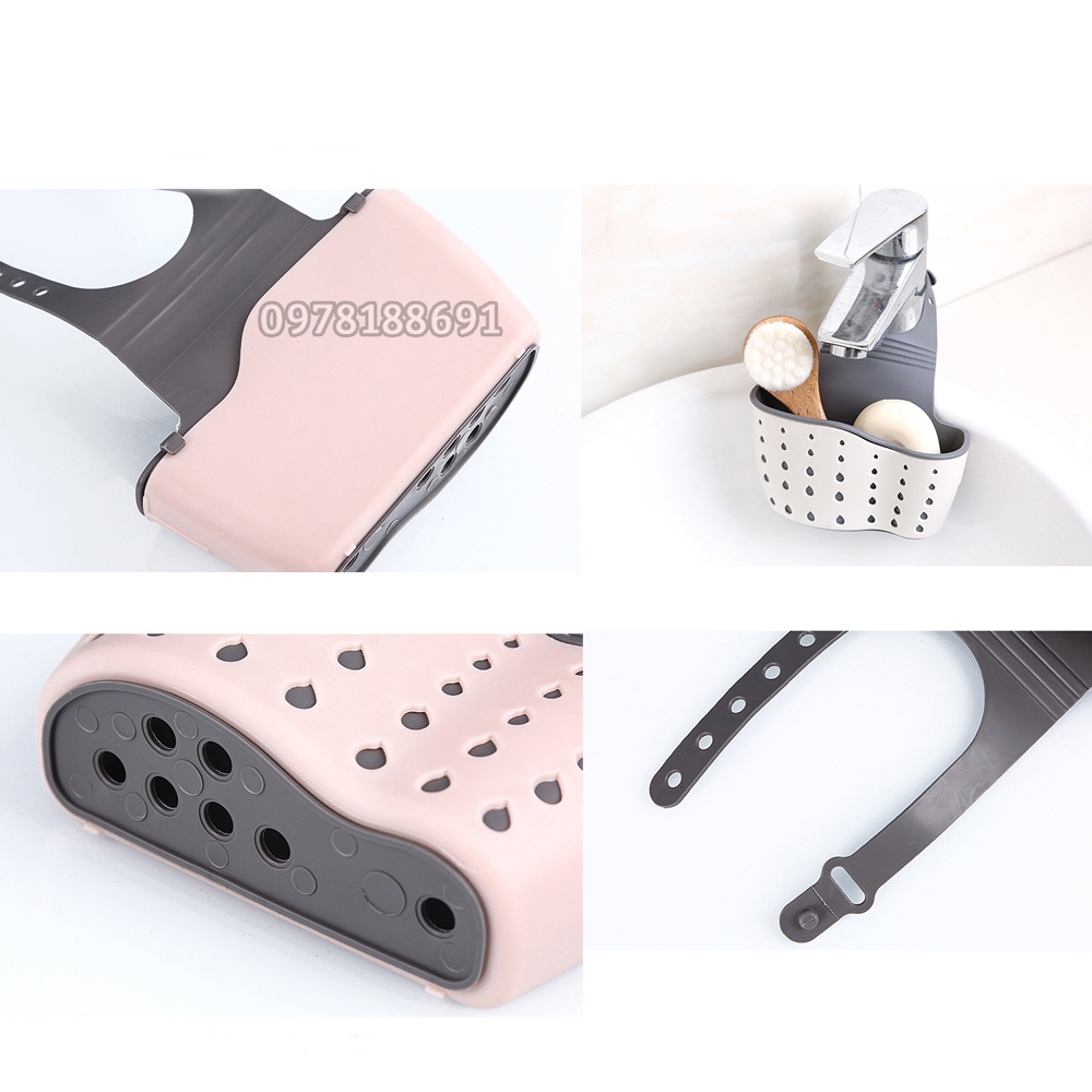 Giỏ Treo Bồn Rửa Bát 2 Lớp Cao Cấp - HM134