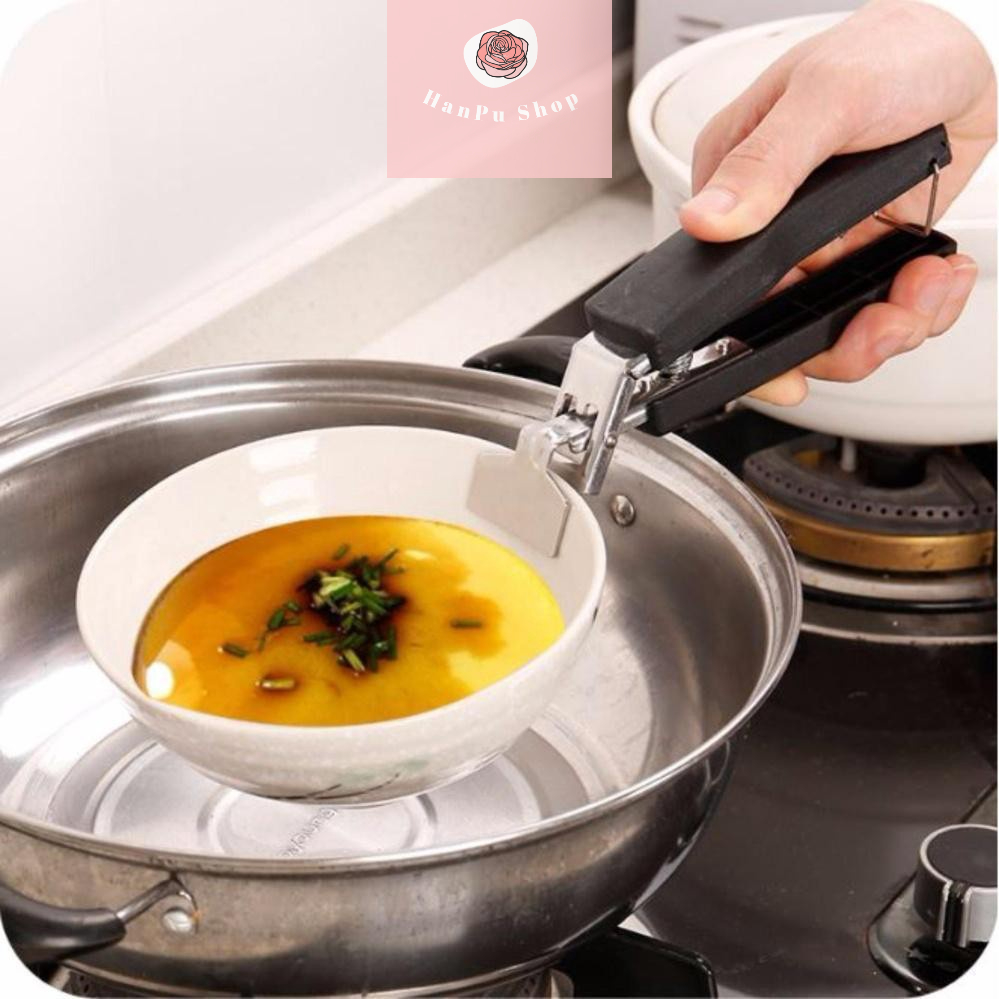 Dụng Cụ Gắp Thức Ăn Nóng Dạng Kẹp ( Loại INOX Tốt )