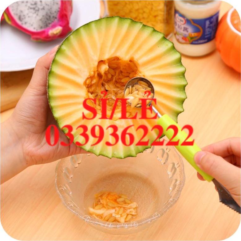 [ COCOLOVE ] Dụng cụ cắt tỉa trái cây 2 đầu đa năng - Dao gọt tỉa hoa quả thông minh  HAIANHSHOP