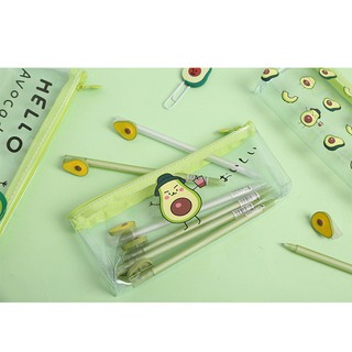 Hộp Bút Hình Quả Bơ - Thỏ Hồng VPP