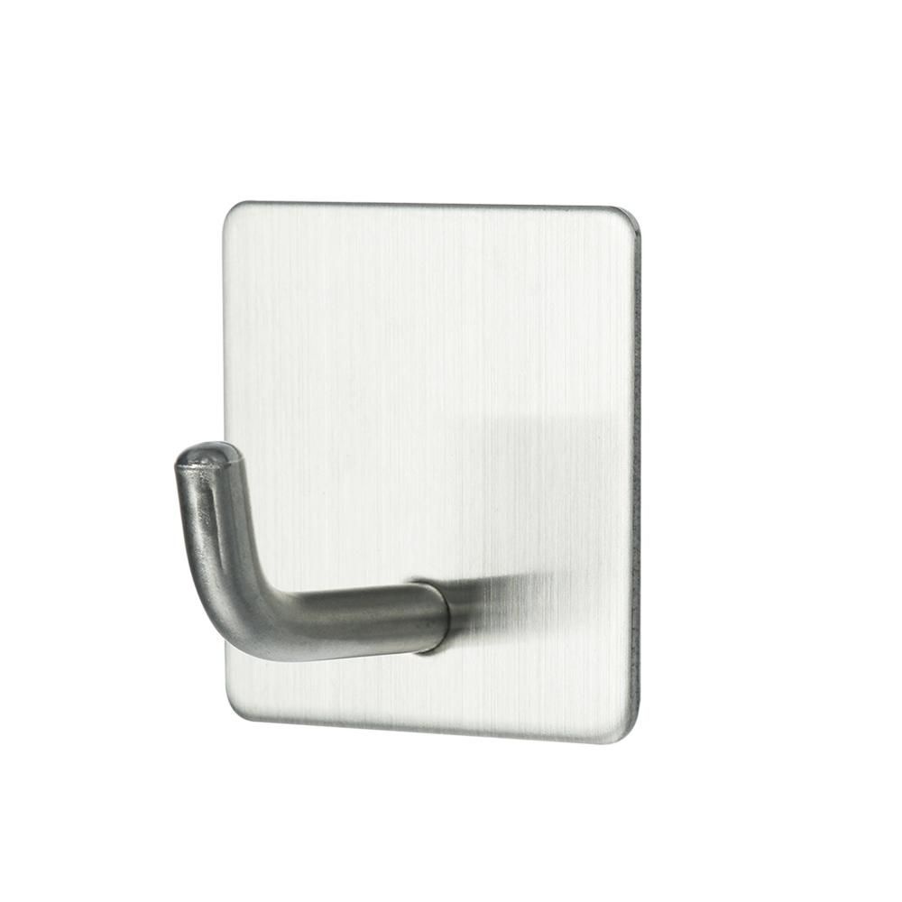 Móc Treo Đồ Dán Tường Bằng Thép Không Gỉ Tiện Dụng Cho Nhà Bếp / Phòng Tắm Giá Đỡ
