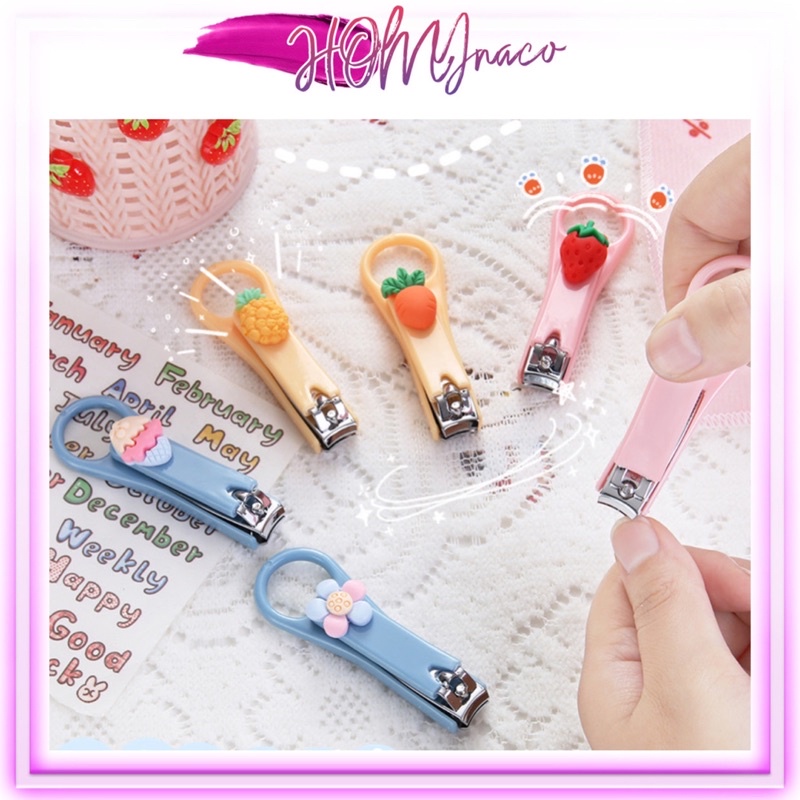 [Siêu dễ thương] Đồ Bấm Móng Tay Hoạt hình - Cắt móng hình hoa quả cute