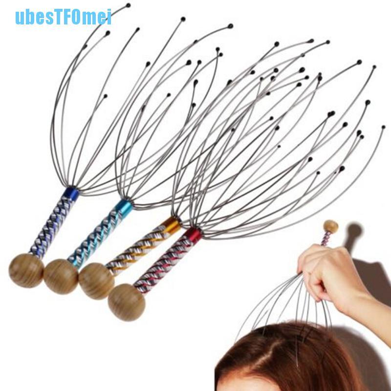 Dụng Cụ Mát Xa Cổ Hình Bạch Tuộc Giúp Giảm Căng Thẳng Tiện Dụng