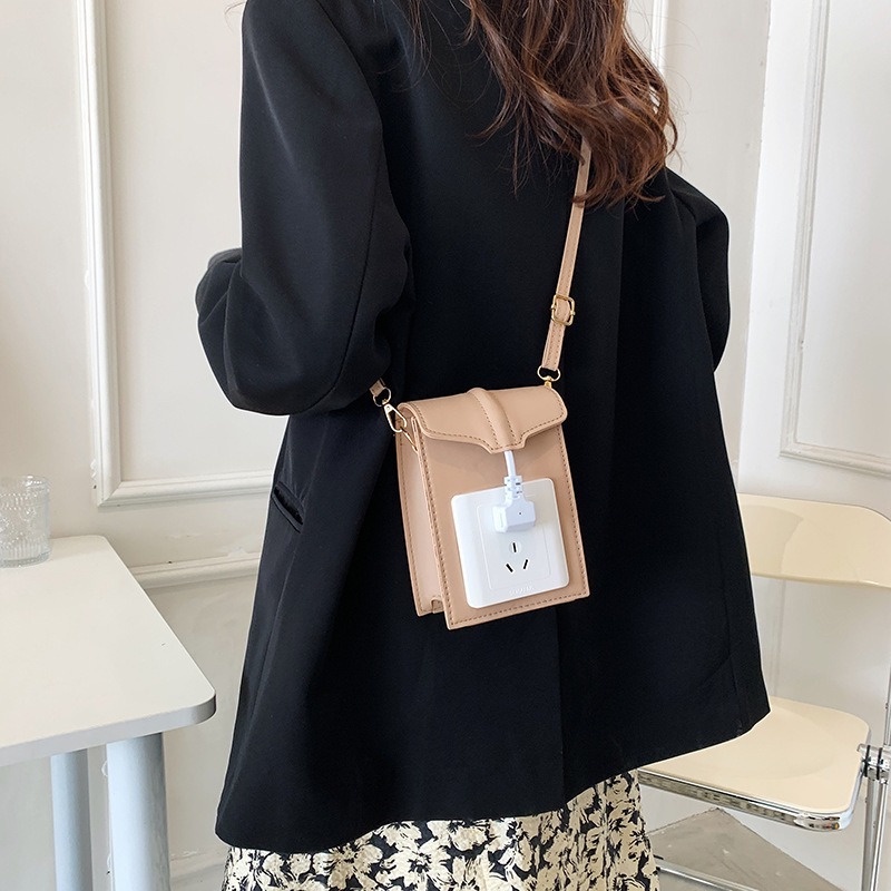 One Túi Đeo Chéo Hình Vuông Nhỏ Phong Cách Phương Tây Thời Trang Mùa Xuân 2022 GYLXB076