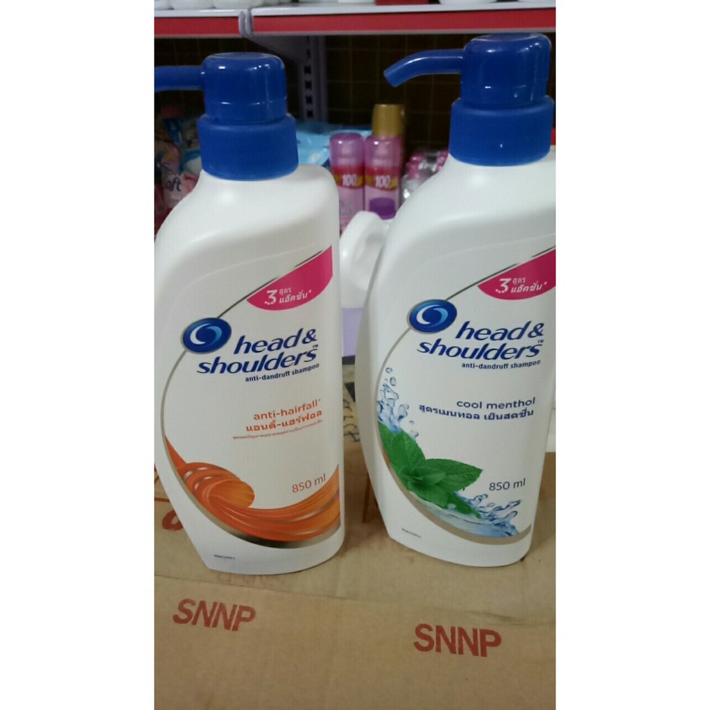 Dầu gội Head & shoulders 850ml Thái Lan