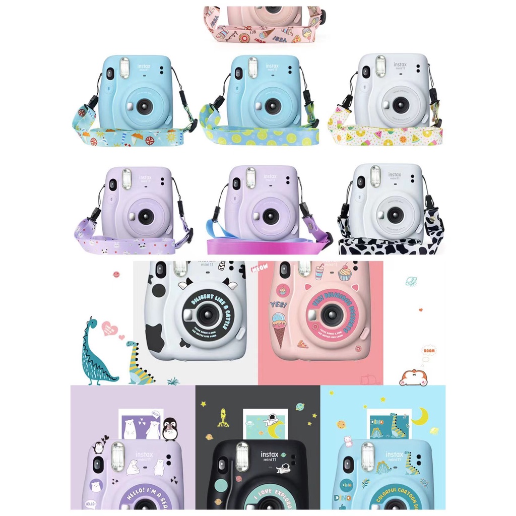 Miếng Dán Trang Trí Cho Máy Ảnh Instax Mini 8 / 9 / 11