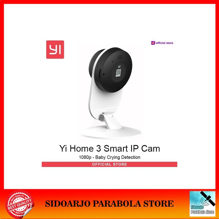 Camera Ip Wifi Xiaomi Xiaoyi Yi Home 3 Ipcam Cctv 1080p