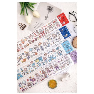 SUIS. Sticker búp bê cute nhiều màu