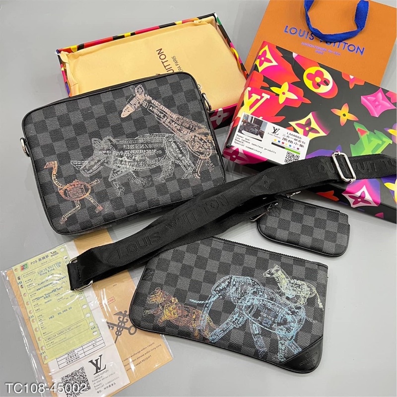 Túi đeo chéo L.V Bản Cao Cấp