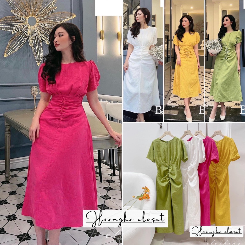 ( Ảnh thật) VÁY NHÚN DÁNG DÀI ĐỦ MÀU kèm video trải sàn cận chất LOLLA_FASHION | BigBuy360 - bigbuy360.vn