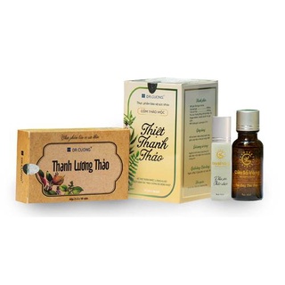 Combo Bảo Vệ Sức Khỏe Cửa Sổ Vàng 1 Thiệt Thanh Thảo, 2 Thanh Lương Thảo Siro, 2 Tinh Dầu, 1 Dầu Xoa