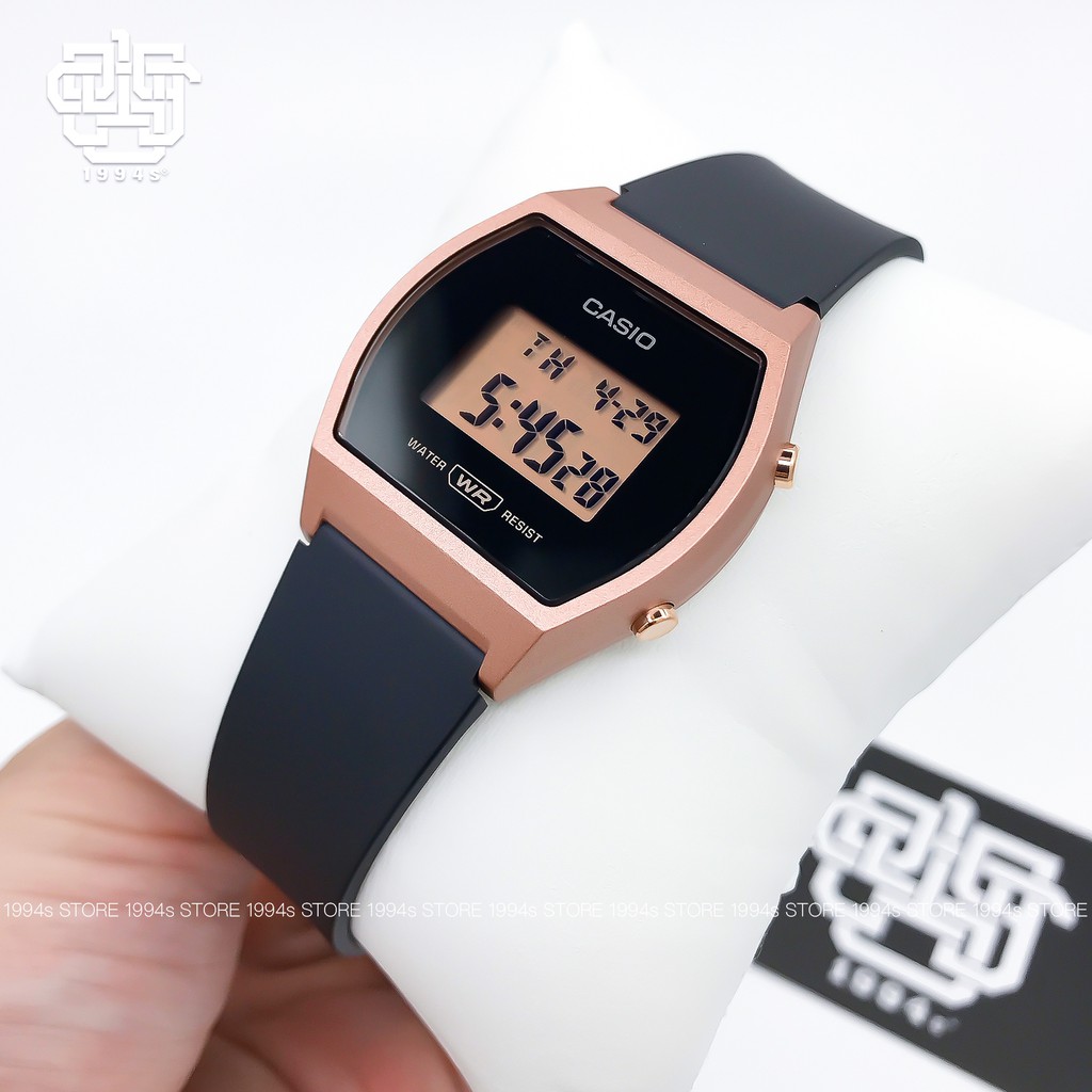 Đồng hồ nam/nữ Casio LW-204-1A dây nhựa chống nước 50m, hàng chính hãng