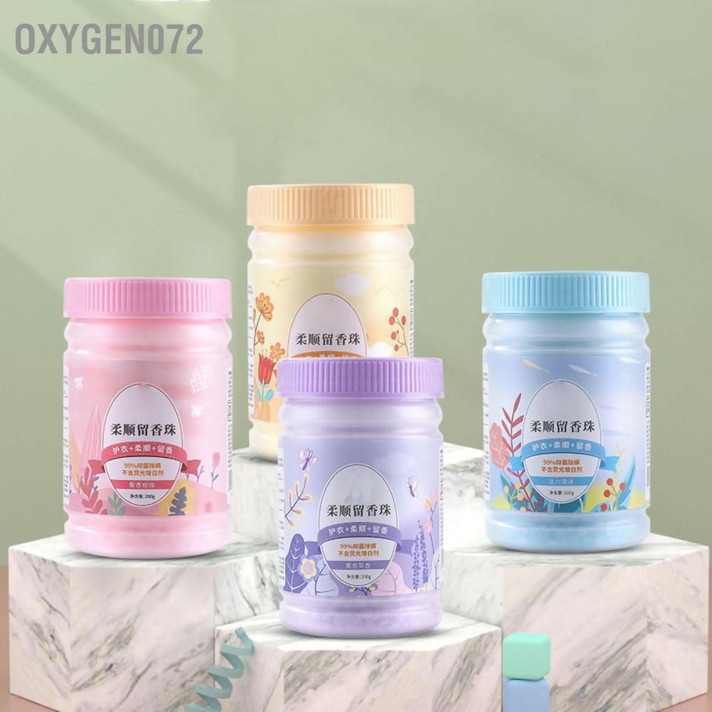 Oxygen072 Hạt Lưu Hương Quần Áo Xả Vải Thơm ự Nhiên Dịu Nhẹ Lâu Phai Độc Đáo Hạt giặt trong Giặt tăng cường mùi hương Làm mềm chống tĩnh điện cho quần áo có thơm