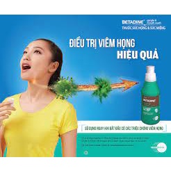 Nước Súc Miệng BETADINE 125ML cửa hàng chính hãng